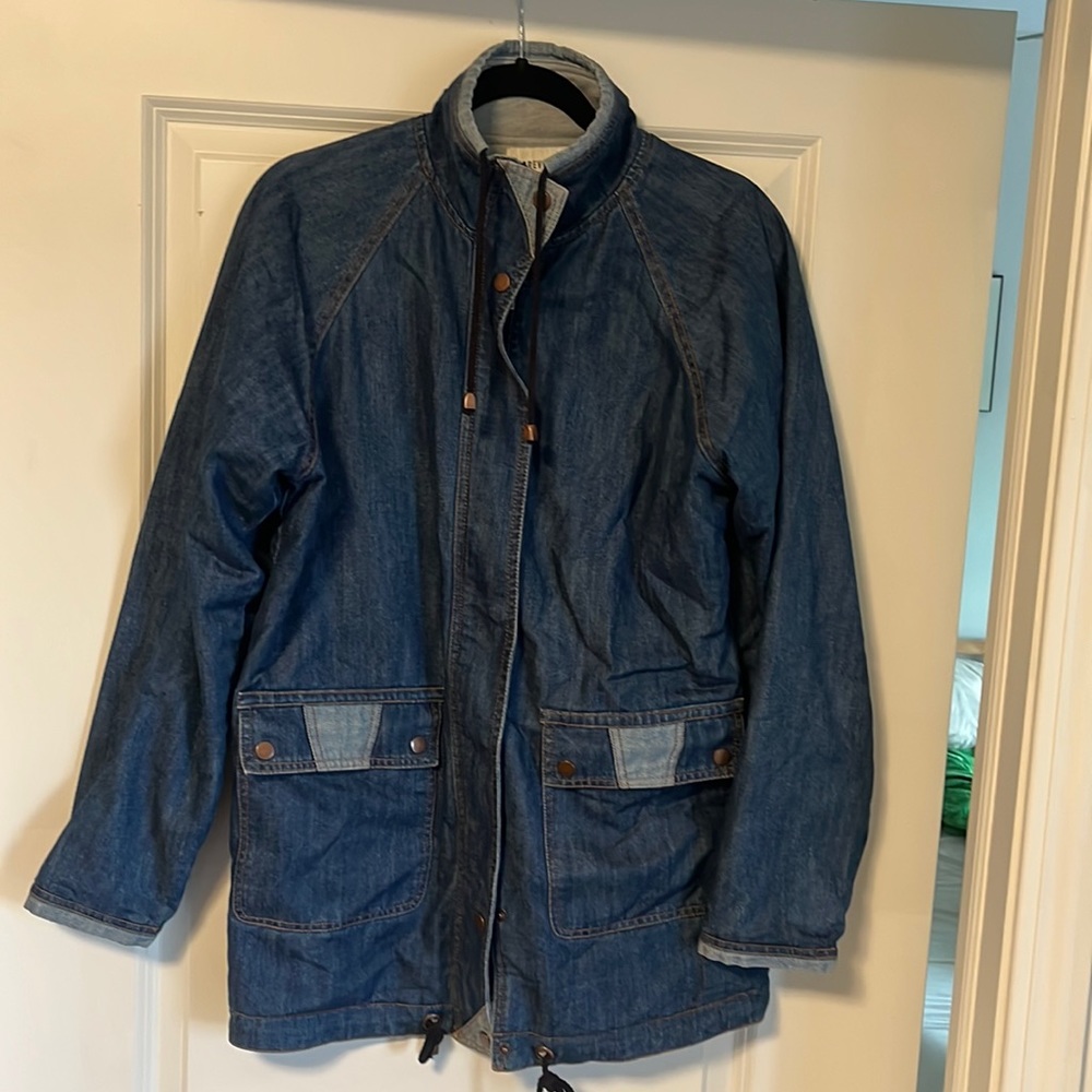 Forever 21 Jean Utility Jacket